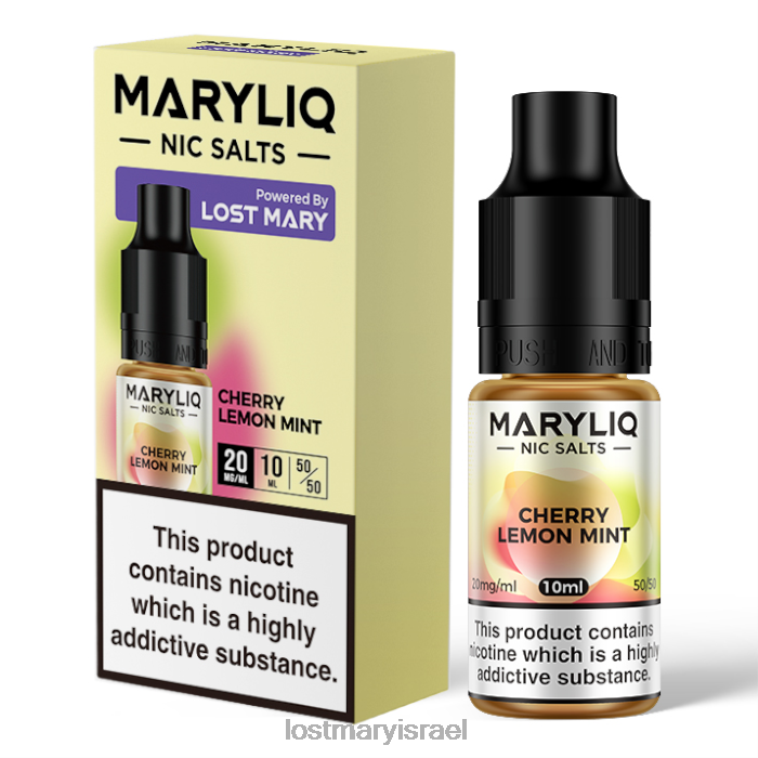 אבודים מלחי מרי מריליק ניק - 10 מ"ל 8RF26209 דובדבן | LOST MARY Vape Sale
